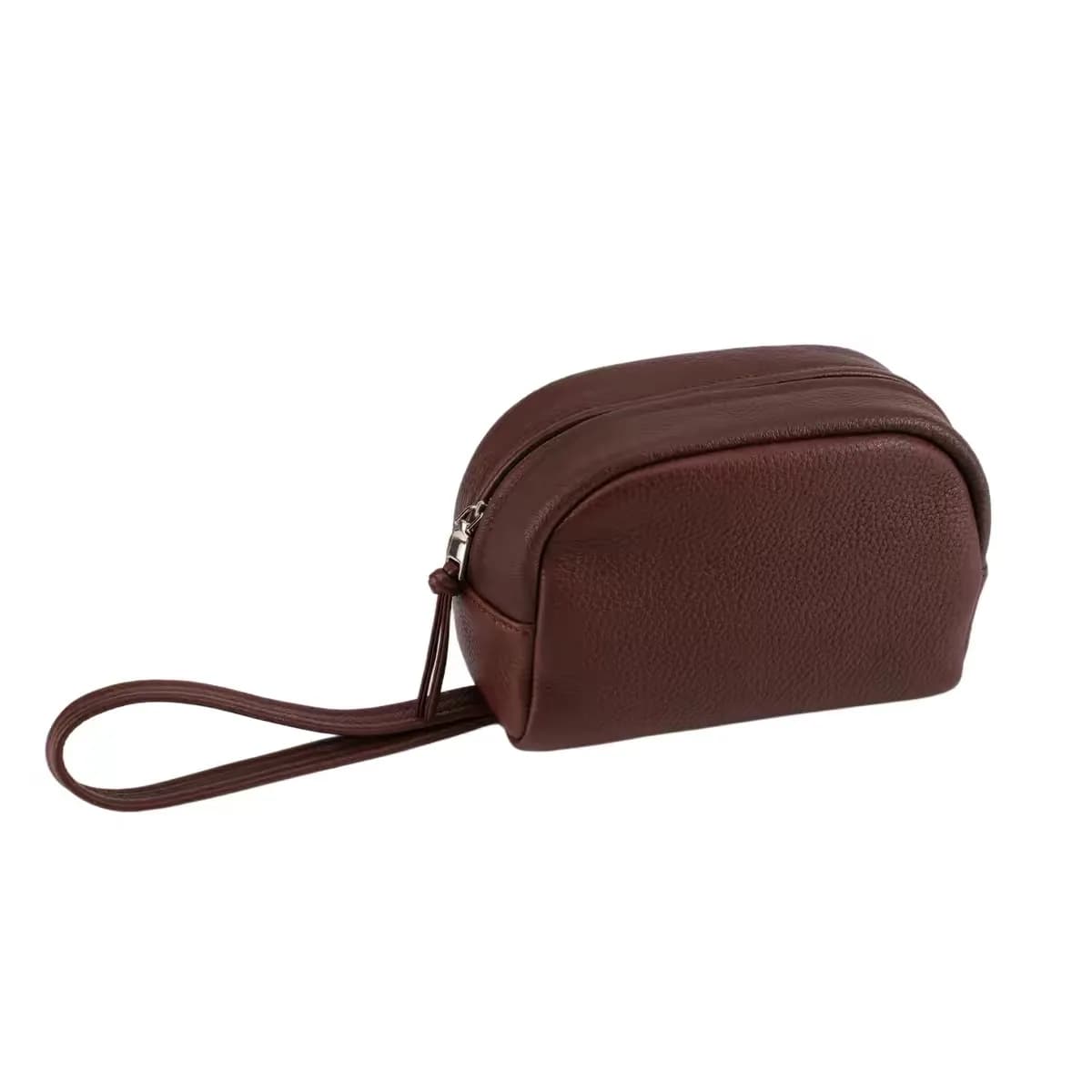 Imported Deerskin Compact Crossbody Bag