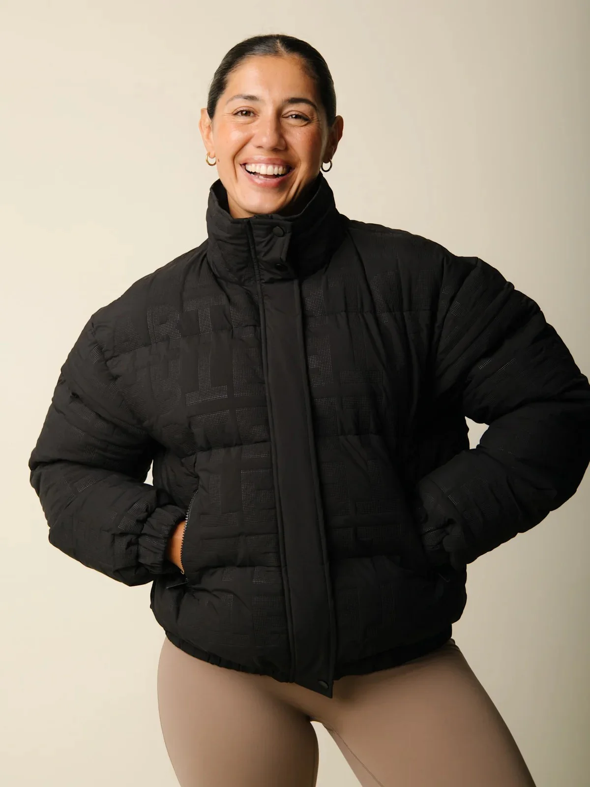 Ultrasonic-Quilted Insulated Jacket