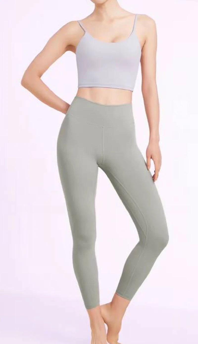 Cropped Cami Top & High-Rise 7/8 Yoga Leggings Set